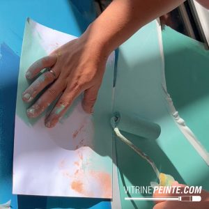 technique artiste peintre formation pochoir sur mesure spécial artiste peintre professionnel