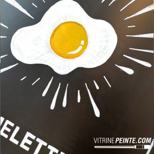 Ardoise murale vintage avec lettrage peint pour une décoration de menu. Happy Hours avec lettrage à la craie, illustrations de boissons, menu déjeuner et tarifs modifiable
